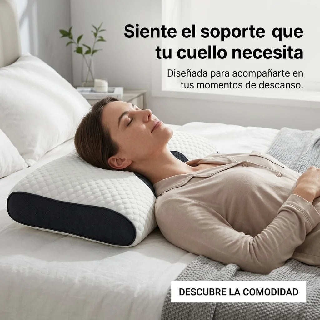 Almohada Cervical Vunea™: despierta sin dolor de cuello