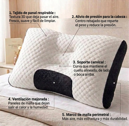 Almohada Cervical Vunea™: despierta sin dolor de cuello